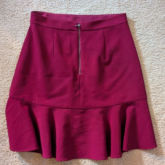 alice + Olivia Juno Ruffled A Line Miniskirt Size 6 - Picture 6 of 8